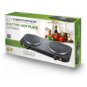 ESPERANZA EKH010K ELEKTRICNI RESO SA 2 RINGLE 2X1000W - Img 2