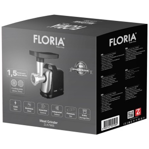 Floria Mašina za mlevenje mesa, snaga 1300 W - ZLN7965 - Img 2