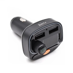 FM Transmiter i punjač Kettz Paya Bluetooth/2xUSB QC3.1/Type-C/LED - Img 3