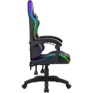 Gaming stolica Defender Energy/RGB/eko koža/do 100kg/crna - Img 4