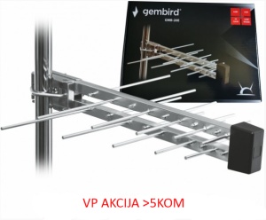 GMB-20E sa kutijom **Gembird Antena Loga UHF sa RF-Konektorom, 20elemenata, duzina 39cm, 6dB alu 562 - Img 2