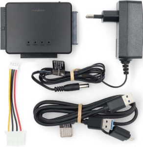 HDADIS110BK USB3.2 za 2.5-3.5 HDD, IDE + SATA Adapter - Img 3