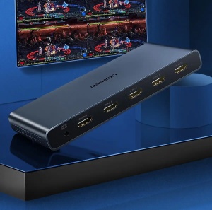 HDMI switch 4x1 Quad Multi Ugreen CM201 HD - Img 3