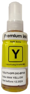 INKJET T6644 Y Dopuna zuta boja bocica sadrži 70 ml mastila za Epson EPIJY6644SC - Img 3