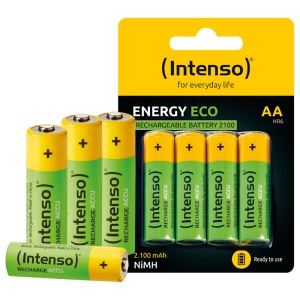 (Intenso) Baterija punjiva AA / HR6, 2100 mAh, blister 4 komada - AA / HR6/2100 - Img 2