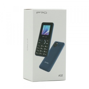 IPRO A32 blackFeature mobilni telefon 2G GSM/LCD/1000mAh/32MB/Dual-SIM/Srpski jezik - Img 2