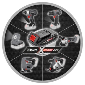 ISKRA X-CROSS Li-ion akumulator 4Ah 20V - Img 2