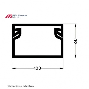 KANALICA 100X60 PVC BITON (10) - Img 4