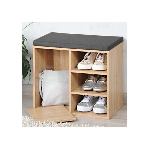 KESPER KSP15925 MINI CIPELARNIK HRAST SA JASTUKOM ZA SEDENJE 51.5 x 48 x 29,5 CM - Img 2