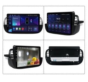 Kettz Blenda za Multimediju Fiat 500 2007-2015 9 KT-5I14