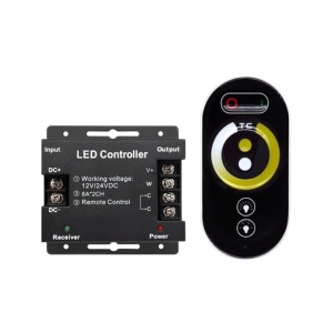 Kontroler za CCT LED trake, touch daljinski 180W