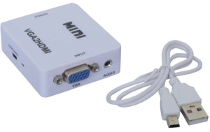 Konverter * mini VGA na HDMI VGA2HDMI - Img 1