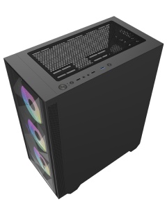 Kuciste Raidmax TALOS II V217TBF Black RGB 650W (RX-650XTB) - Img 2