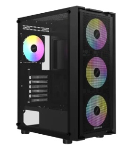 Kuciste Raidmax Vector 216 Black 4 x RGB fan/Window/NO PSU