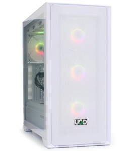Kuciste * UGD Crate Tracer 2234 providna stranica, ugradjena 4xRGB kulera, Belo - Img 3
