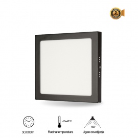 LED PANEL N/Z KNS5-18W 4000K CRNI - Img 4