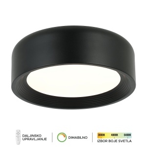 LED plafonska lampa F2096-51C BK