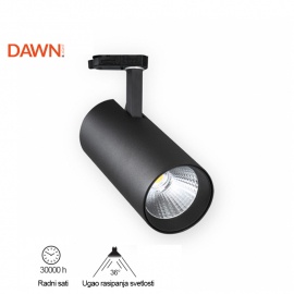 LED REF SINSKI JM-4069 20W 4000K 36° CRNI TROFAZNI - Img 4