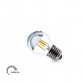 LED SIJALICA FILAMENT DIM G45 4W E27 2700K 470lm TOP SILVER - Img 3