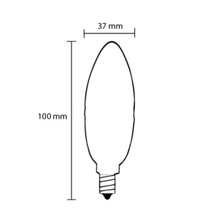 LED sijalica toplo bela 4.9W OSRAM - Img 2