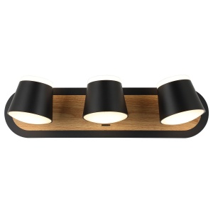 LED zidna lampa F2077-24Z BK+WD