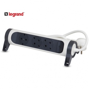 LG 694535 PRODUZNI BLOK 3X2P+E 3M (BELA/T.SIVA) - Img 4