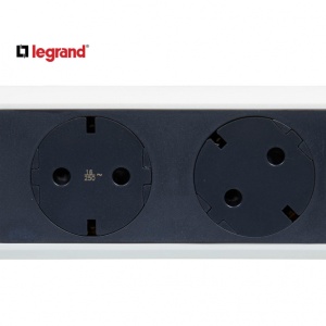 LG 694539 PRODUZNI BLOK 6X2P+E 3M (BELA/T.SIVA) - Img 2