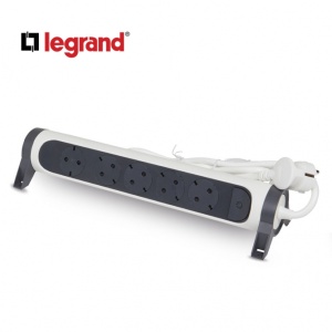 LG 694542 PRODUZNI BLOK 5X2P+E 5M (BELA/T.SIVA) - Img 2