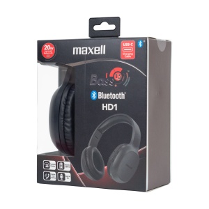 MAXELL SLUŠALICE BASS 13 HD1 C KONEKTOR BLUETOOTH 5.1 Crne - Img 2