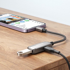 MCDODO CA-2690 Adapter 2U1 LIGHTNING NA USB-A 3.0 + LIGHTNING - Img 3