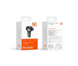 MCDODO CC-6880 FM TRANSMITER 15W, BT 4.2, USB-A X2 - Img 3
