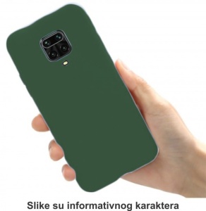 MCTK4-XIAOMI Redmi Note 10 5g * Futrola UTC Ultra Tanki Color silicone Dark Green (59) - Img 2