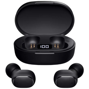 MeanIT Bežične stereo slušalice, Bluetooth v5.1, crne - TWS B60 Black - Img 2