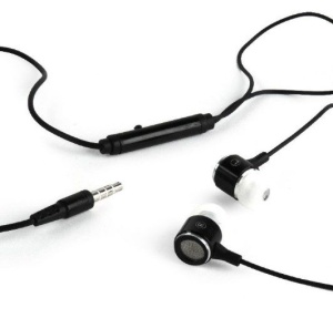 MHS-EP-001 Gembird Metal MP3 slusalice sa mikrofonom black (1x3,5mm) - Img 2