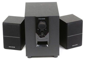 Microlab M106BT Aktivni drveni zvucnici 2.1 10W RMS(5W, 2x2.5W) BLUETOOTH , 3.5mm - Img 3