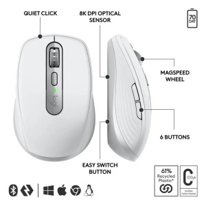 Miš Wireless gaming Logitech MX Anywhere 3S svetlo sivi 910-006959