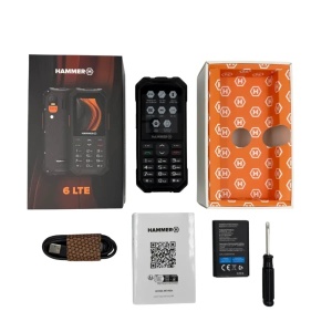 Mobilni telefon Hammer 6 LTE Black IP68 & IP69K - Img 2