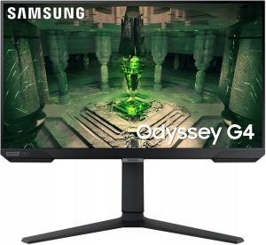 Monitor 25" Samsung Odyssey G4 S25BG400EUX IPS 1920x1080/240Hz/1ms/HDMIx2/DP - Img 1