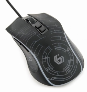 MUSG-RGB-01 Gembird USB LED gaming mis, 1200-3600DPI 7-button 124mm - Img 2