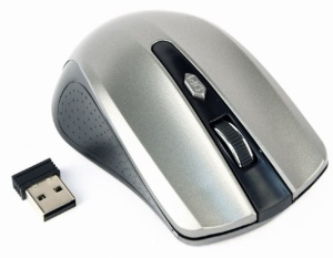 MUSW-4B-04-BG Gembird Bezicni mis 2,4GHz opticki USB 800-1600Dpi black/spacegrey 99mm. - Img 2