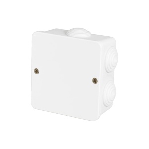 Nadgradna razvodna kutija bela 80x80mm