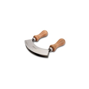 NAVA NV10-058-060 NOŽ SA DUPLIM SEČIVOM ZA ZAČINSKO BILJE 13.5CM - Img 1