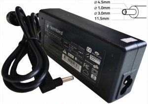 NPA65-195-3330 (HP07) Gembird punjac za laptop 65W-19.5V-3.33A, 4.5x3.0mm PIN blue(Alt=DE11) - Img 3