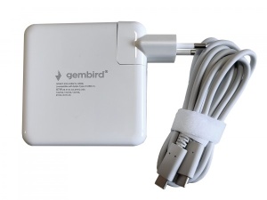 NPA87-202-4300 (TJ-354B Apple Type-C/USB-C) Gembird punjac za MacBook 87W-20,2V-4.3A, USB Type-C - Img 1