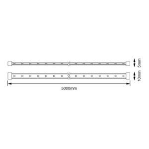 OSRAM LED traka 24V 5m 6500K 2000lm 24W IP65 - Img 2