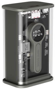 PB09-TQC3-01 Gembird power bank 9000 mAh, crni - Img 1