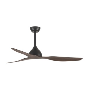 Plafonski ventilator sa daljinskim upravljačem, 132 cm, 30W, tamna boja drveta