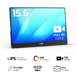Portabl monitor 15.6 Port Designs 902101 1920x1080/IPS/HDMI/USB-A/USB-C/3.5mm/HDR - Img 2