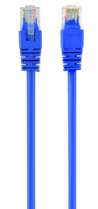 PP12-1M/B Gembird Mrezni kabl, CAT5e UTP Patch cord 1m blue - Img 1
