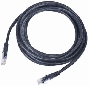 PP12-2M/BK Gembird Mrezni kabl, CAT5e UTP Patch cord 2m black